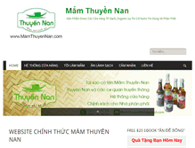 Tablet Screenshot of mamthuyennan.com